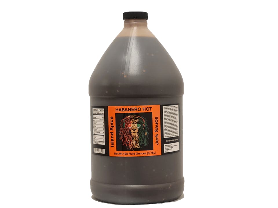 Island Spice "Taste of the Island" Jerk Sauce (Medium Spicy - 1 Gal)