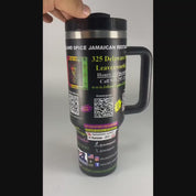 Island Spice Jamaican Restaurant Commemorative 40oz Tumbler, Premium Double-Wall Insulated Travel Mug with Leak-Proof Lid, Keeps Drinks Hot or Cold All Day, Perfect Gift for Food Lovers and Adventure Seekers